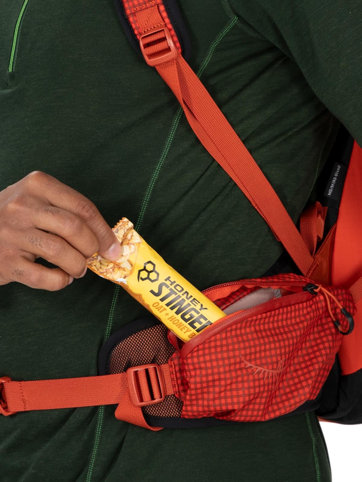 Osprey Talon Pro 40L compression straps reduce bounce on rugged trails