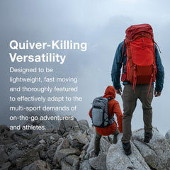 Osprey Talon Pro 40L framesheet provides stable support.