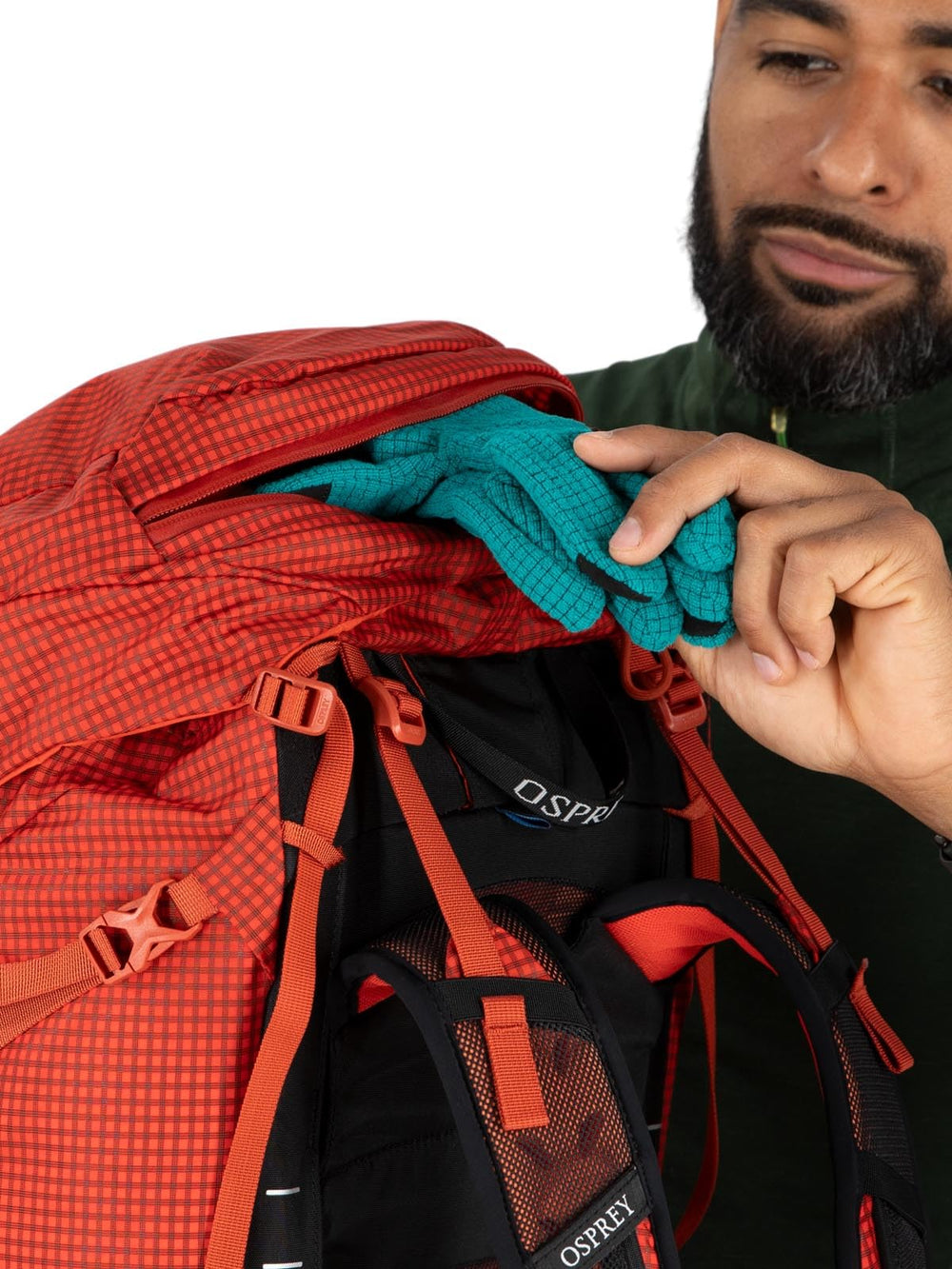 Osprey Talon Pro 40L side pockets ideal for snacks and small gear