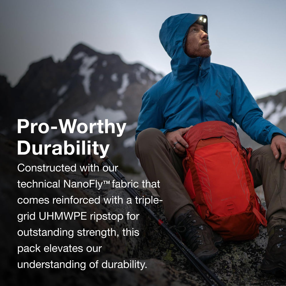 Osprey Talon Pro injected framesheet providing stable load support