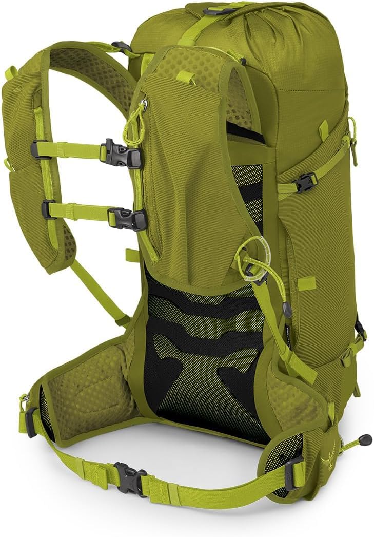 Osprey Talon Velocity 20L soft-flask compatibility for hydration on move