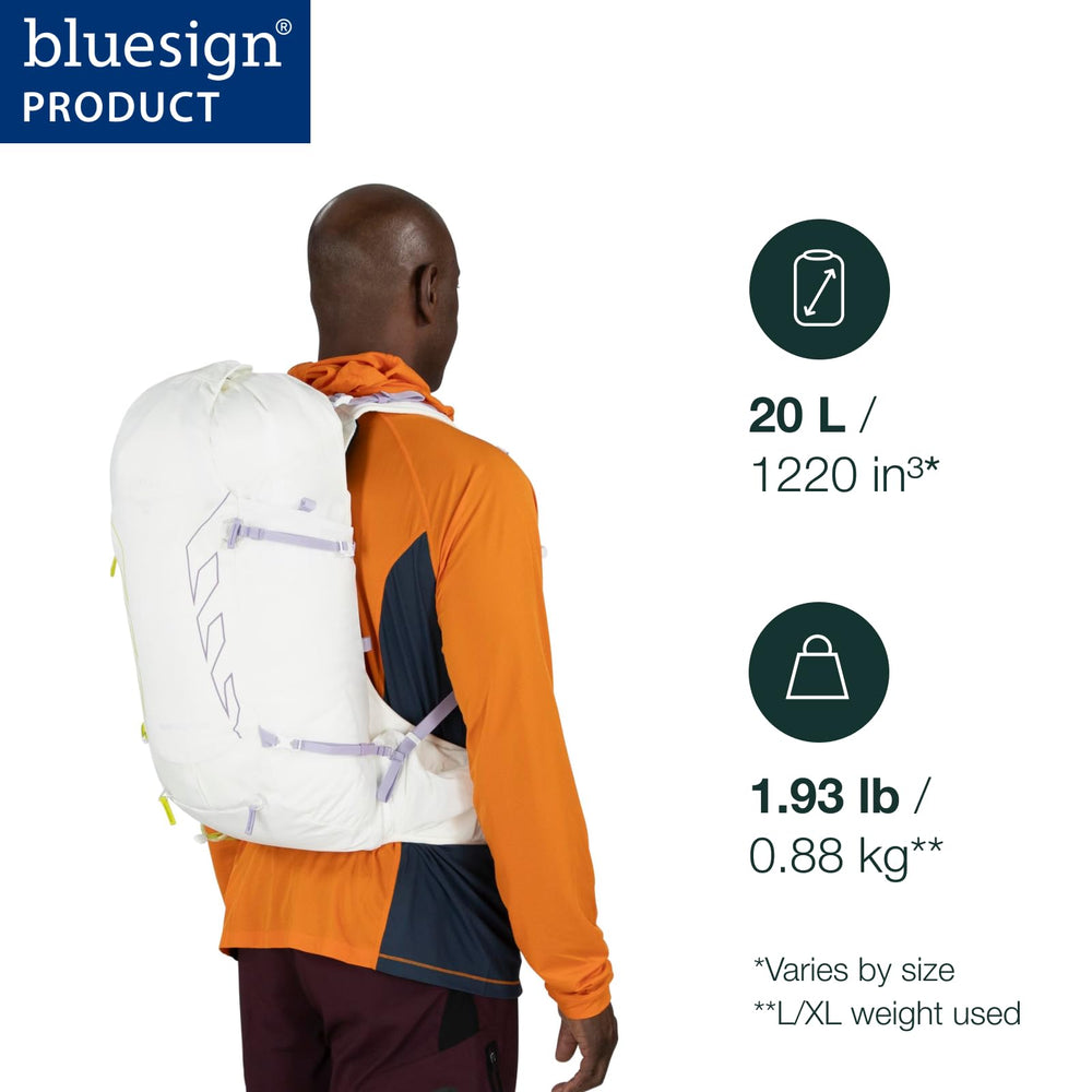 Osprey Talon Velocity running-vest strap close-up improving on-the-move access