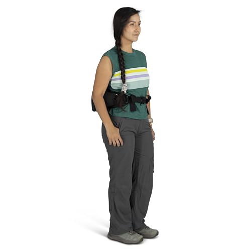 Osprey Tempest 6L secure bottle sleeves during fast-paced activity