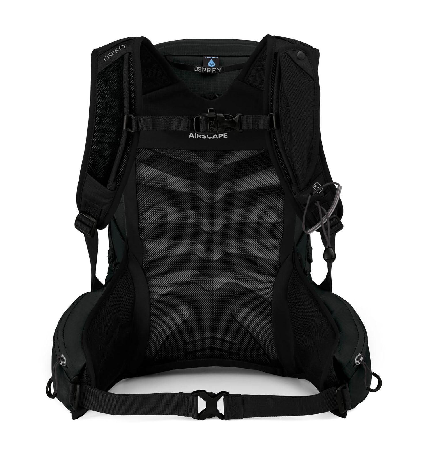 Osprey Tempest 9L with LidLock helmet attachment keeps helmet secure during transit.