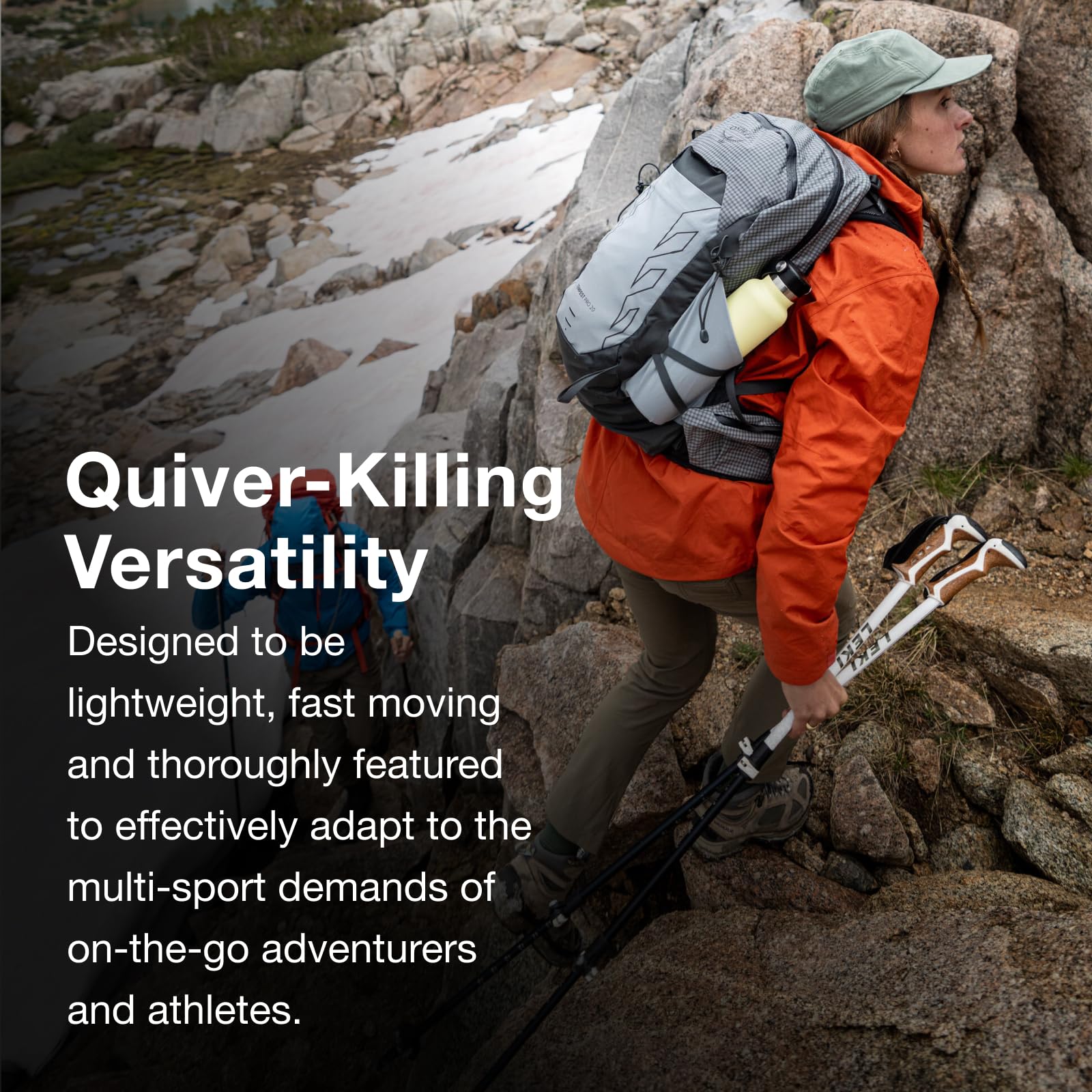 Osprey Tempest Pro 20L hipbelt detail for stable weight transfer.