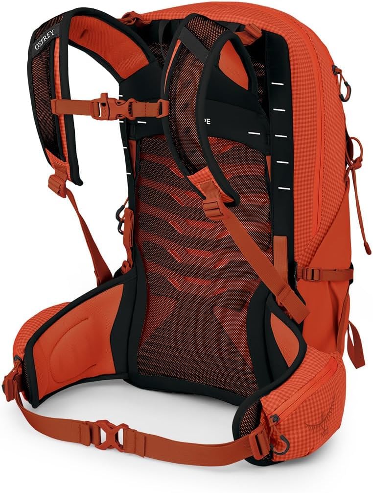 Osprey Tempest Pro 20L main panel access for easy packing.