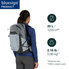 Osprey Tempest Pro 20L side pocket for quick-access storage.