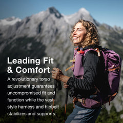 Osprey Tempest Velocity 20L running-vest harness provides secure, balanced fast movement.