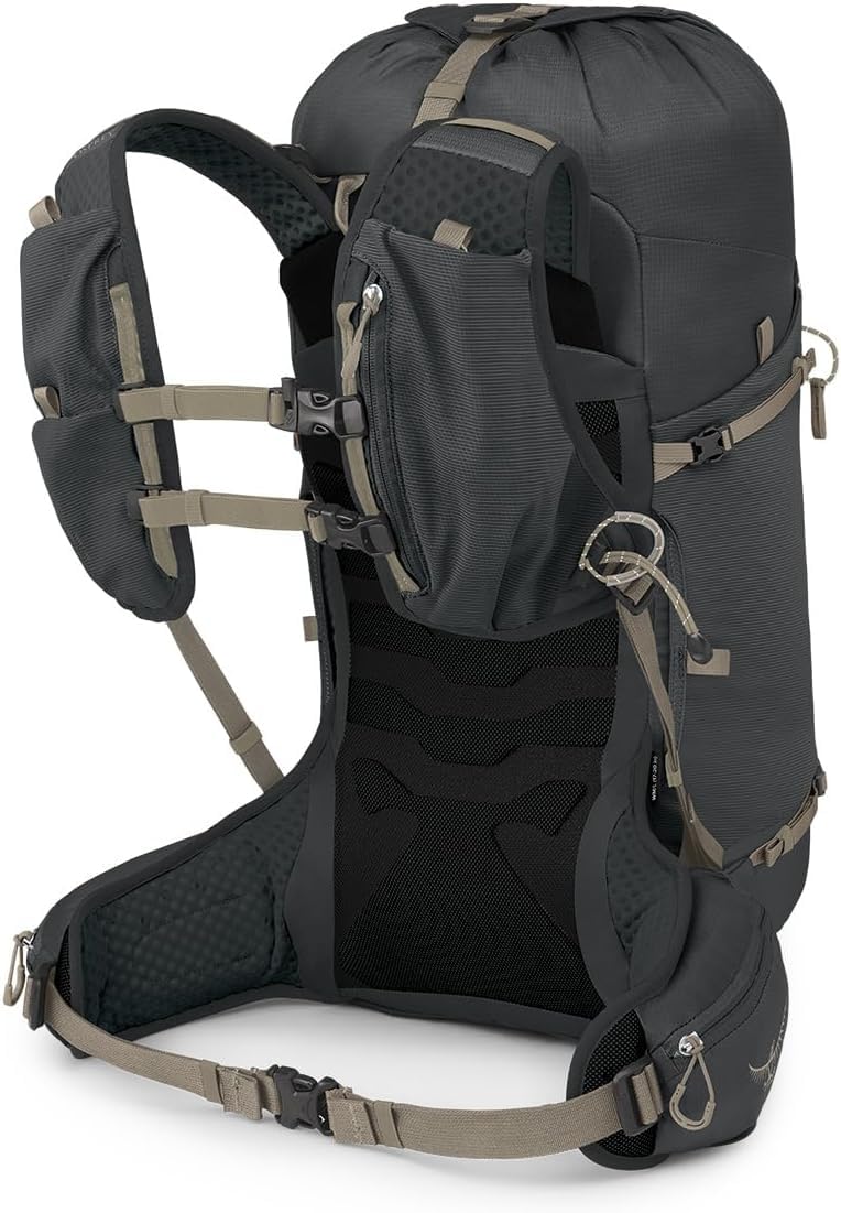 Osprey Tempest Velocity 30L torso adjustment up to four inches for a precise fit.