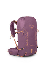 Osprey Tempest Velocity 30L front view shows fast-access design for quick day hikes.