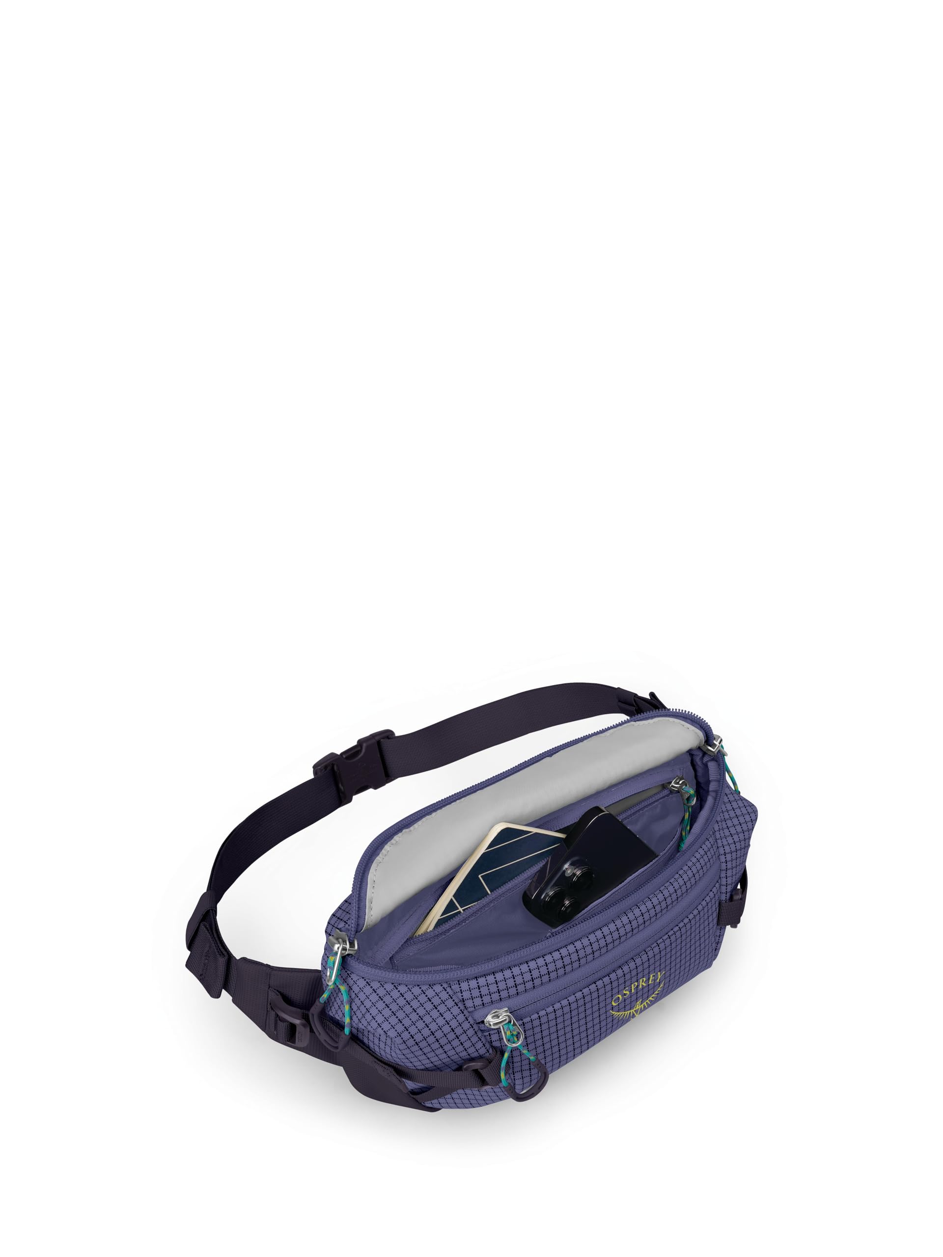 Osprey Transporter compression straps secure gear during active daily routines