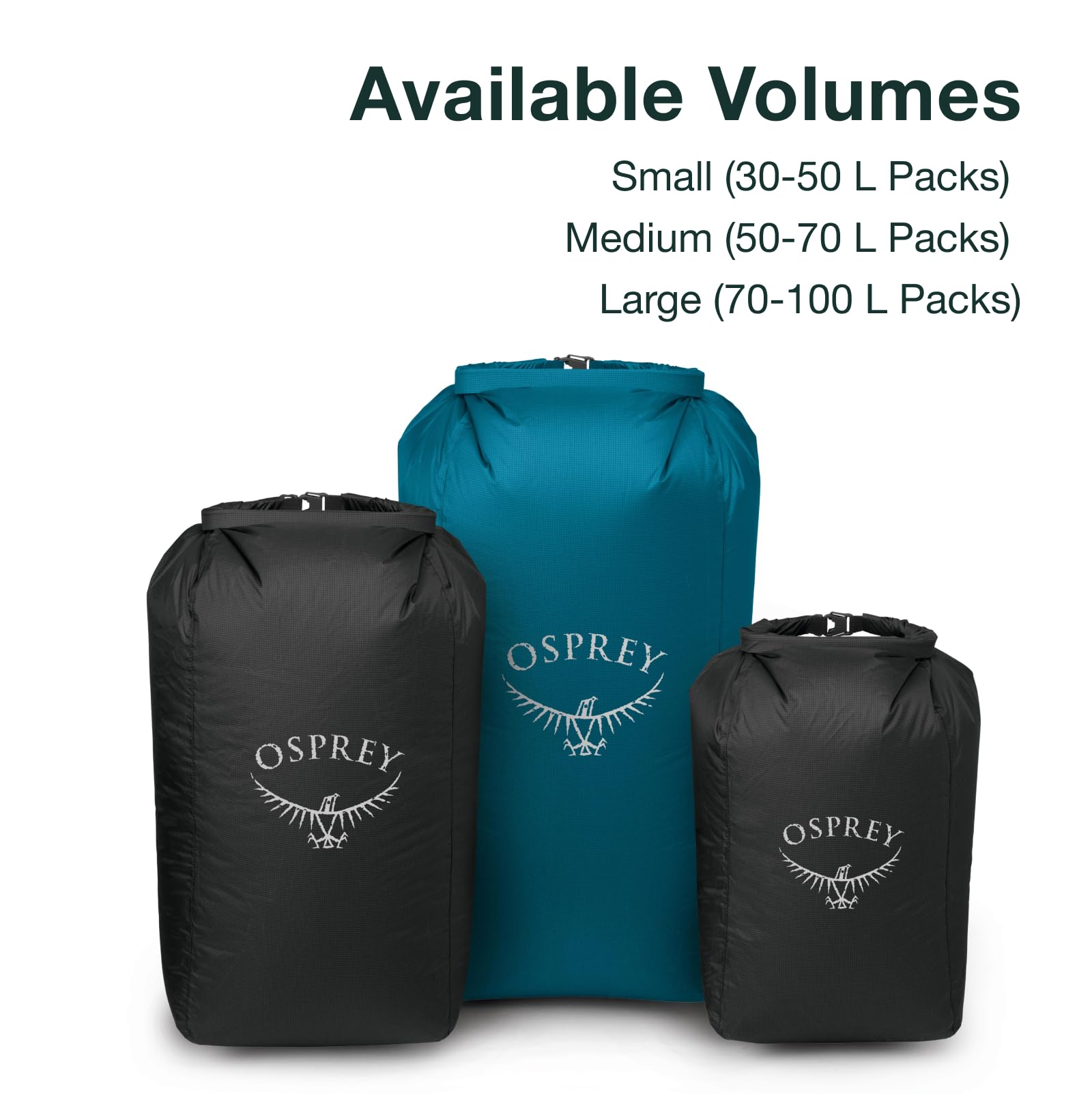 Osprey Ultralight Pack Liner demonstrates a coordinated packing system