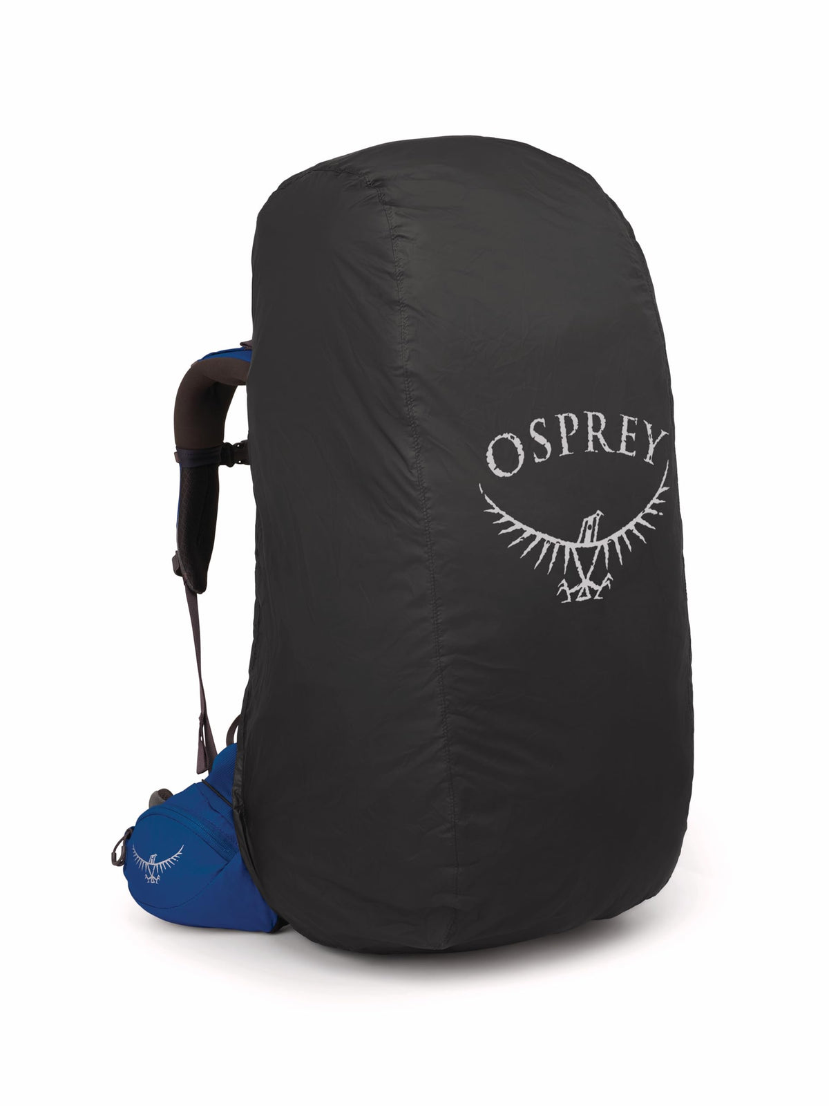 Osprey Ultralight Raincover folded compact for easy packing and quick access.