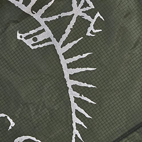 Osprey Ultralight Raincover Stuff-sack compact stores easily in your gear stash.