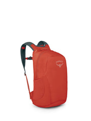 Osprey Ultralight Stuff Pack folded in pocket for compact storage.