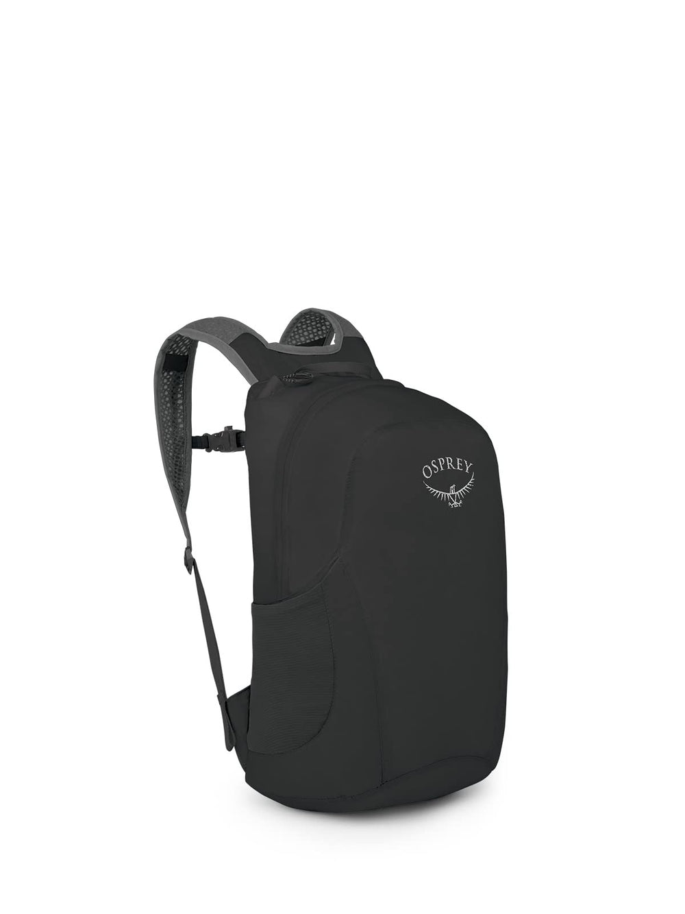 Osprey Ultralight Stuff Pack front view shows a compact, packable travel buddy for day trips