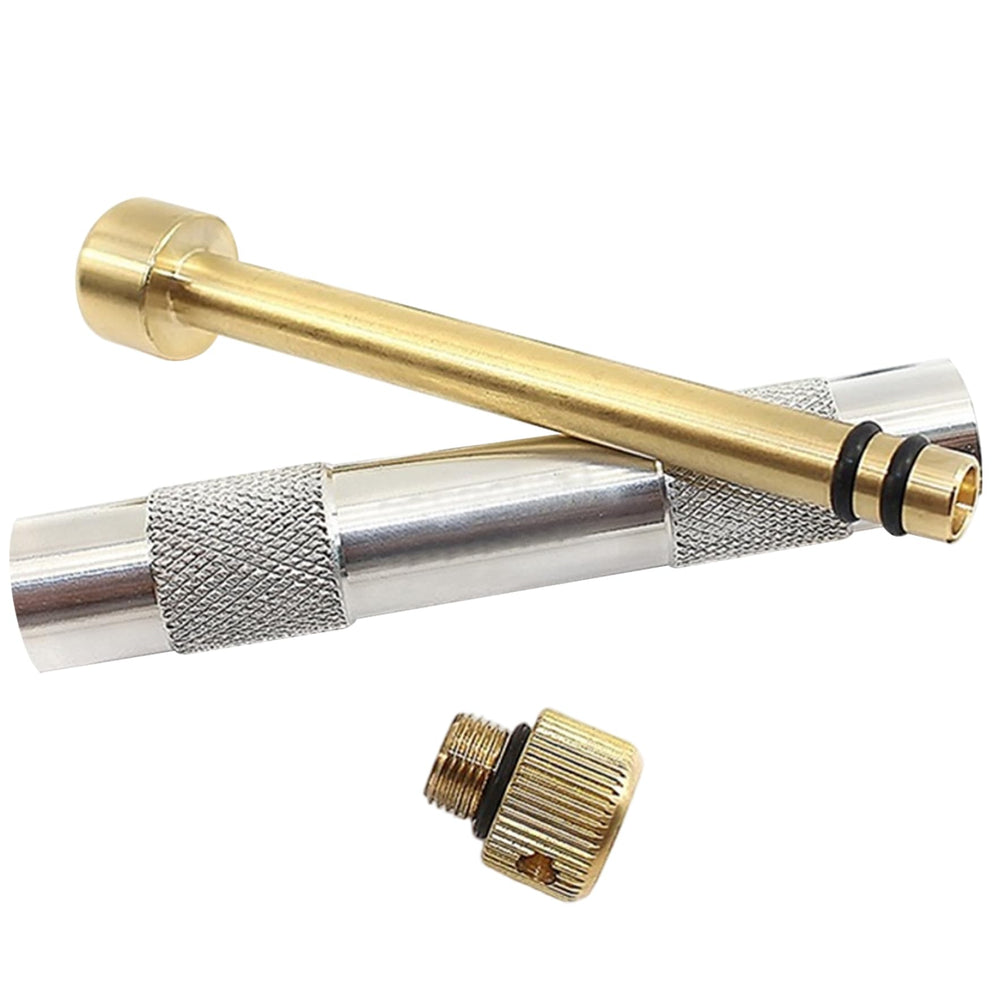 Otbushit Fire Piston compact design for portable campfire ignition on outdoor trips.
