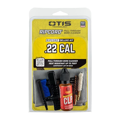 Ripcord components with bore brush and cotton bore mop