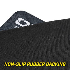Back of Otis mat showing non-slip rubber backing