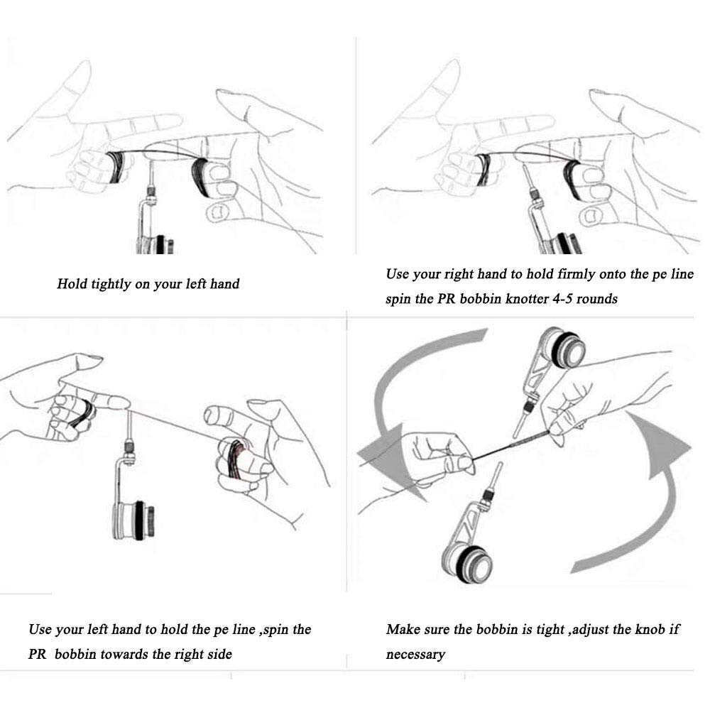 Otominat knotter packaging with included instructions