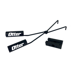 OTTER Outdoors QA double rod holder with two extended tubes for versatile rod setups.