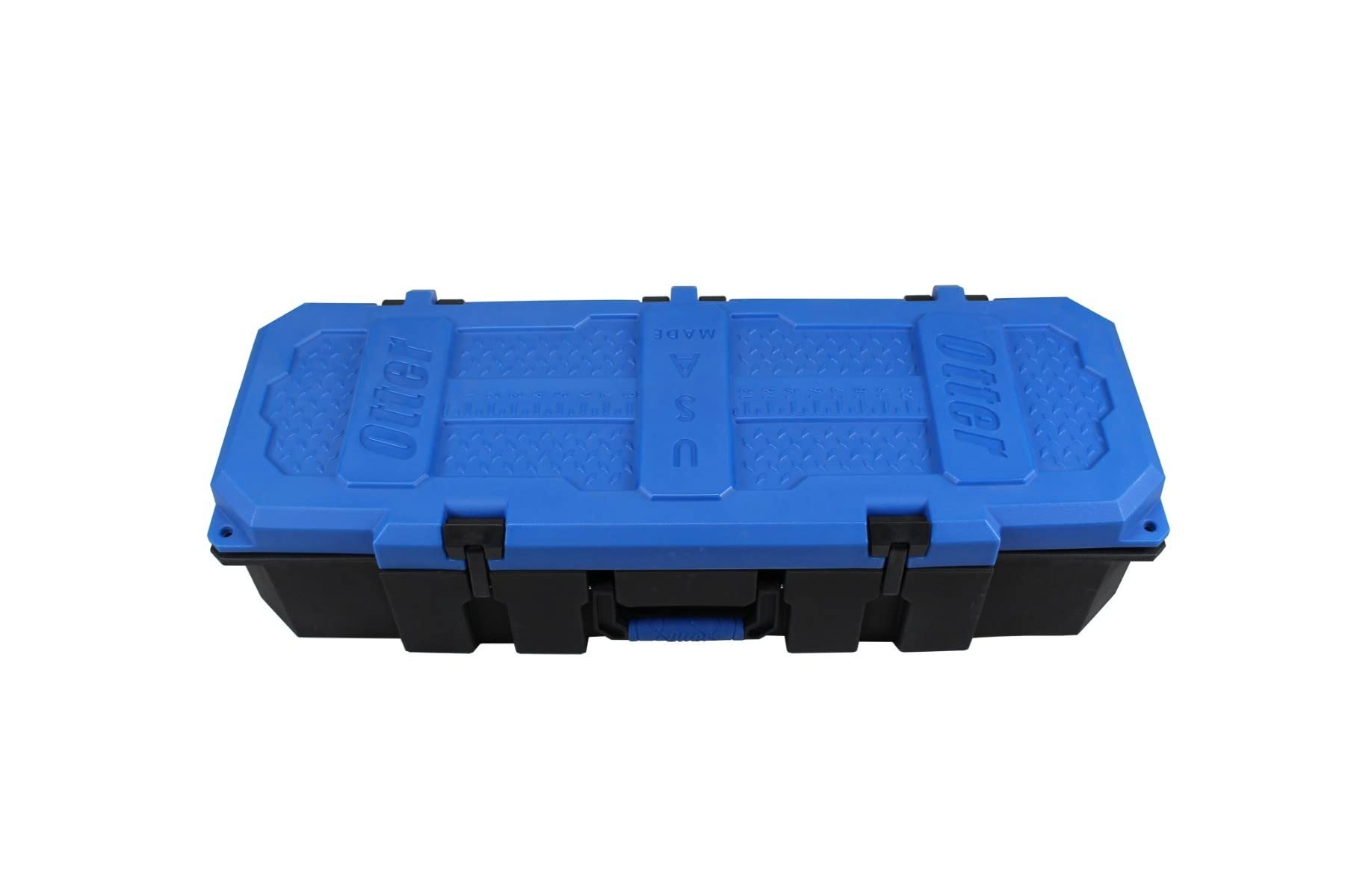 Otter Pro-Tech 40 deep rod case side view shows durable polyethylene construction