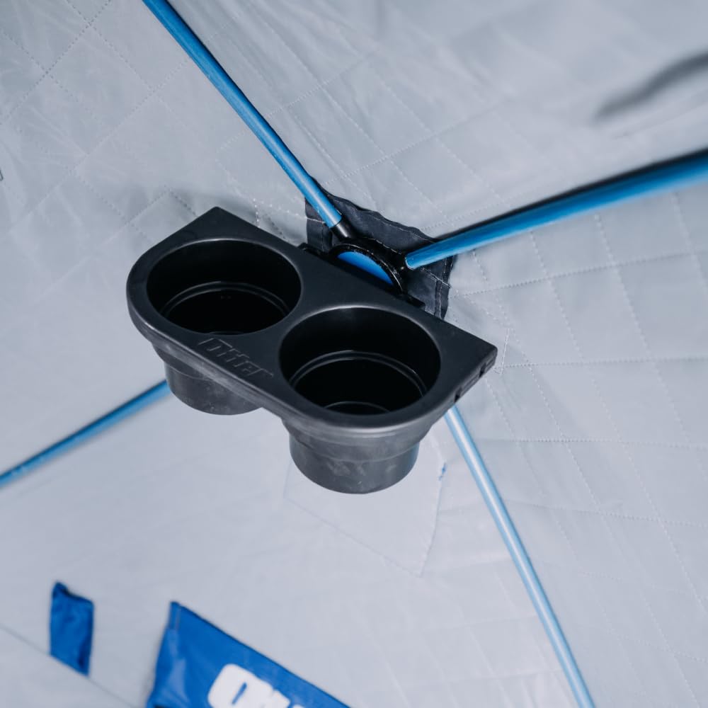 OTTER QA mounts with angle adjustment for flexible cup positioning in cold conditions