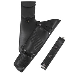 oubert Archery Hip Quiver leather material detail shows durable, long-lasting construction for training sessions.