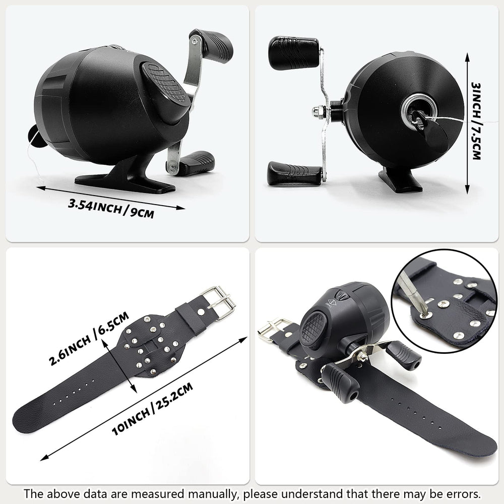 oubert fishing reel attached for smooth line retrieval