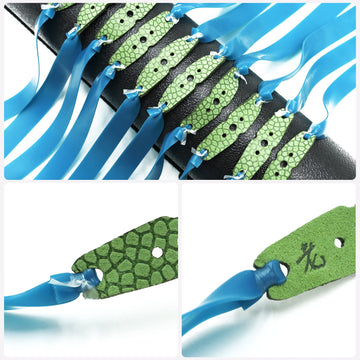 oubert slingshot bands elastic stretch: durable elasticity supports repeated use