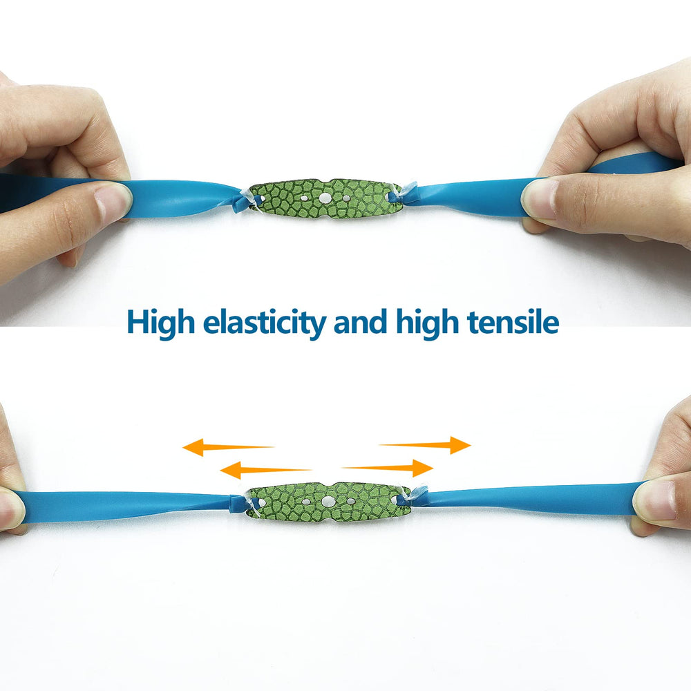 oubert slingshot bands pocket design: smooth pocket design reduces friction for longer shots