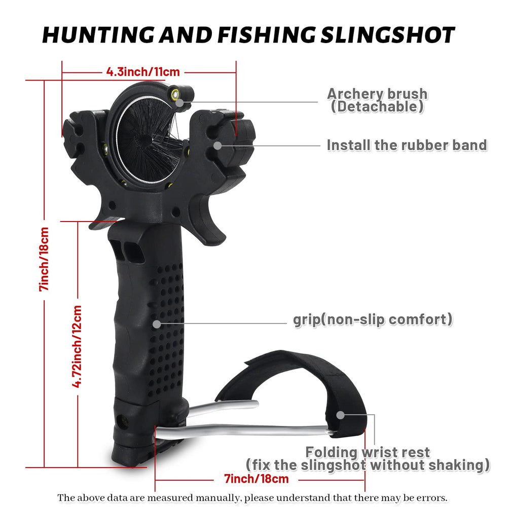oubert slingshot with three darts included for practice
