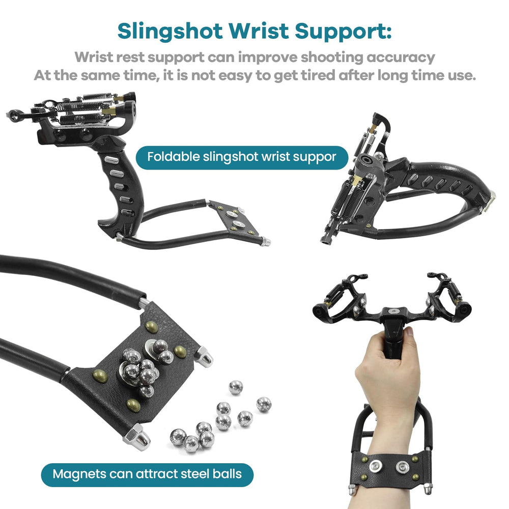 Oubert Slingshot left glove provides extra grip during sessions.