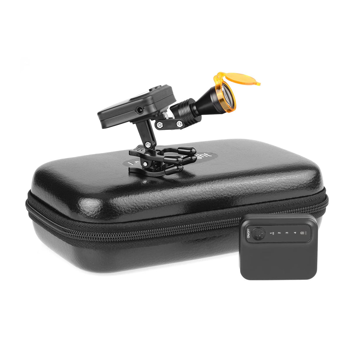 OUBO clip-on headlamp with magnetic chuck for hands-free precision.