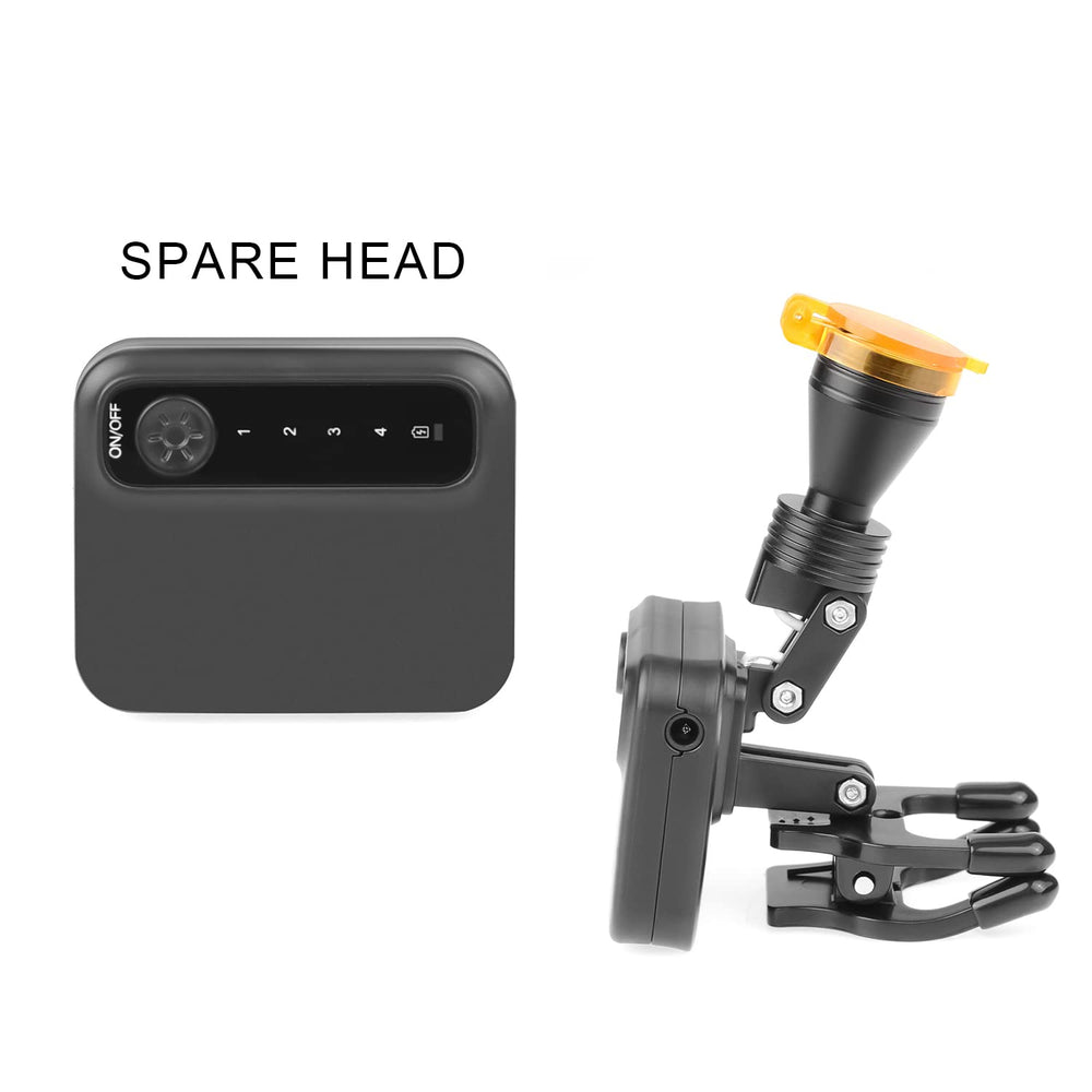 OUBO magnetic mounting secures the light during busy work.