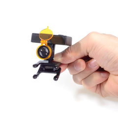 OUBO 3W headlamp beam provides clear visibility in tight spaces