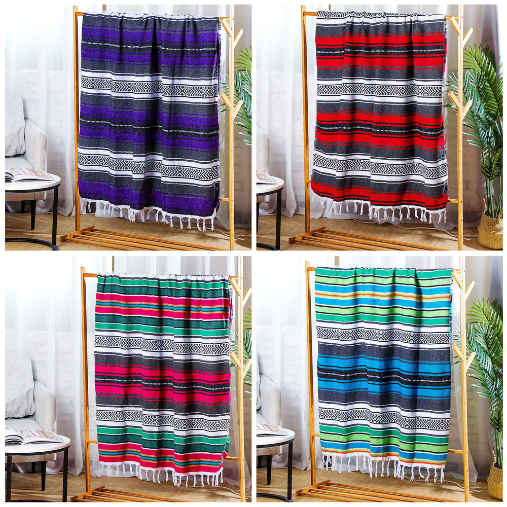 Oudain camping blanket serape showcases durable fabric for outdoor adventures and cozy nights.