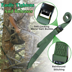 Ouffun universal compatibility with popular climbing sticks for easy fit