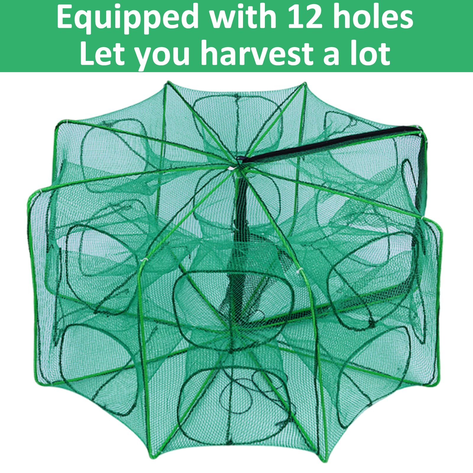 Three traps included with a 6-meter securing string