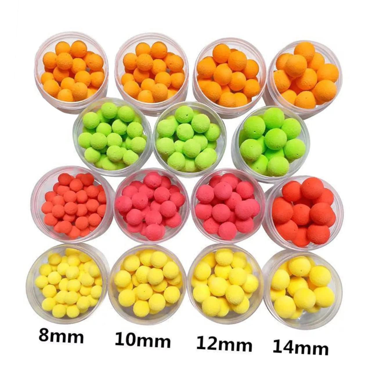Beads support scent spread and bite potential in freshwater setups.
