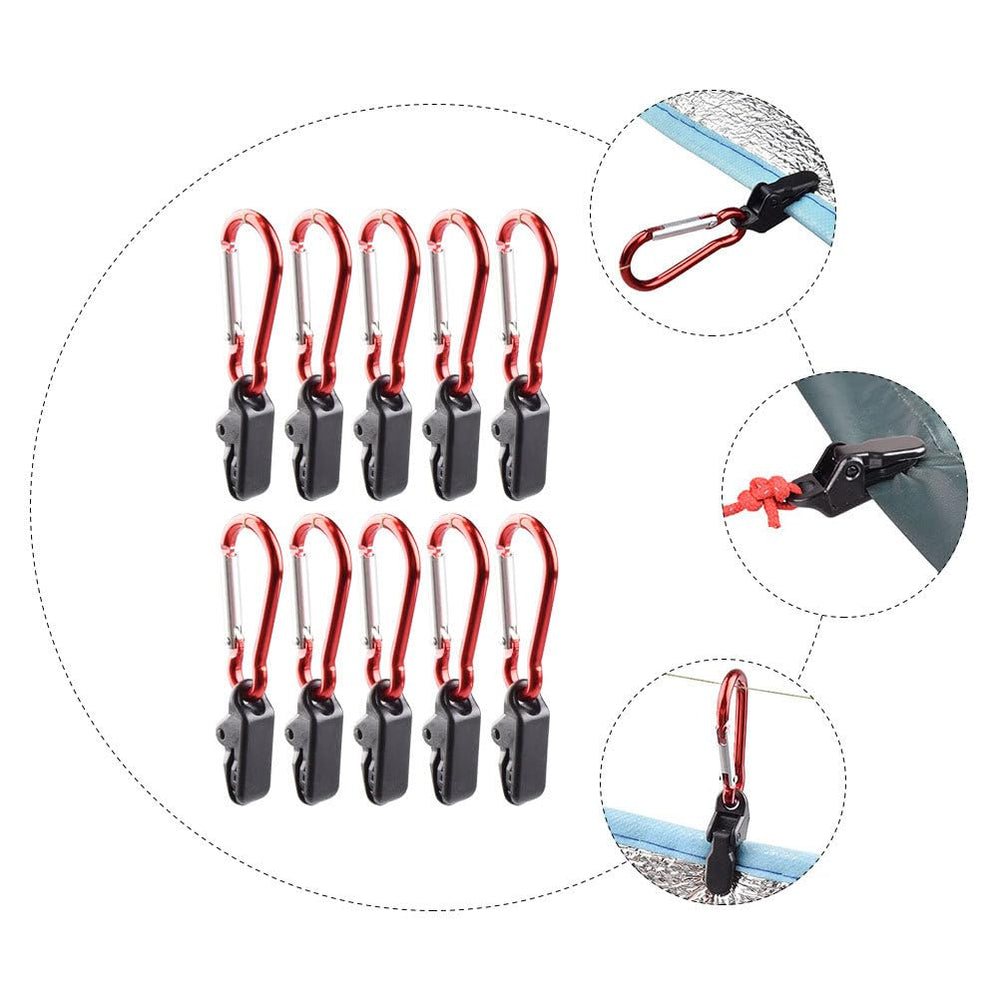 Outanaya lightweight clips are easy to carry on trips.