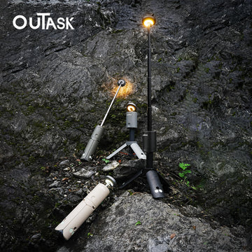 Outask camping light suitable for emergency use and outdoor activities
