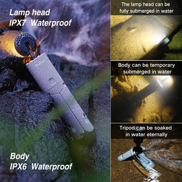 Outask camping-light versatile design for multiple lighting roles