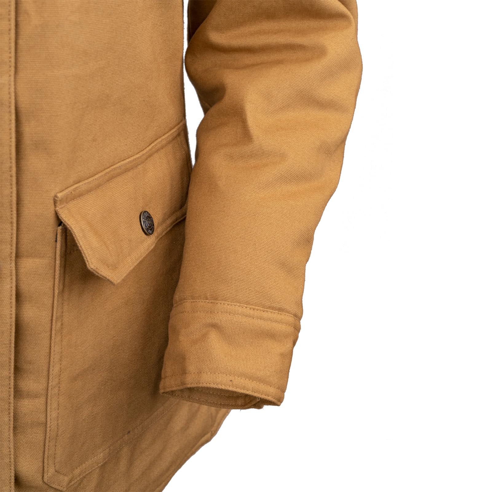 Outback Gidley fleece-lined sleeves show smooth comfort for all-day movement.