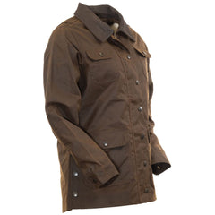 Gidley jacket 2-way zipper feature enabling flexible layering
