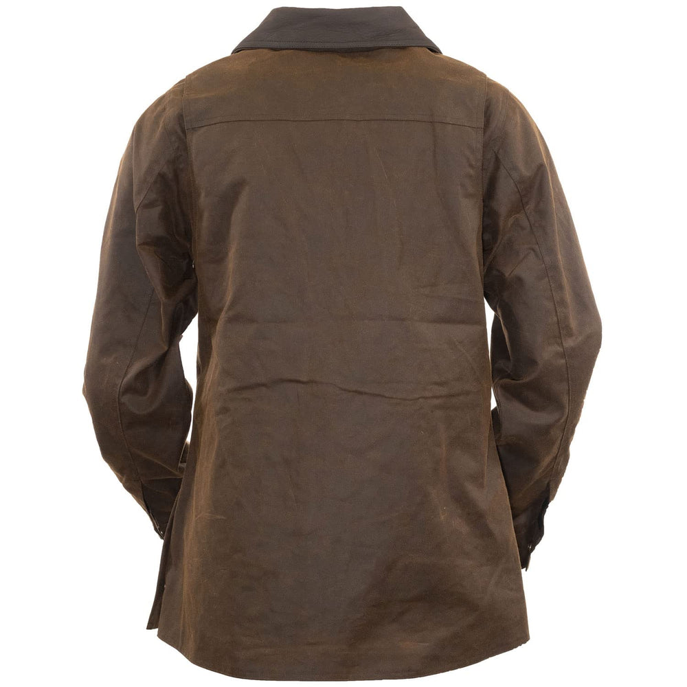 Gidley jacket chest pockets with snap closures for secure storage