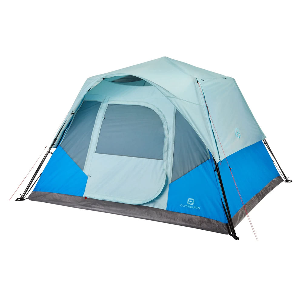 OUTBOUND QuickCamp 6P fiberglass frame enables quick, straightforward setup after arriving.