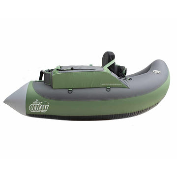 Foam seat on Outcast Fat Cat LCS float tube