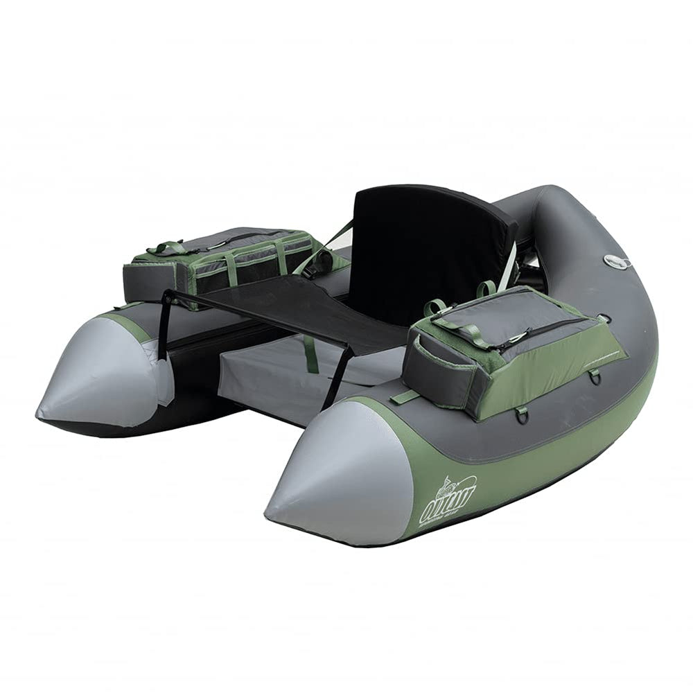 Front view of Outcast Fat Cat LCS float tube 64x45