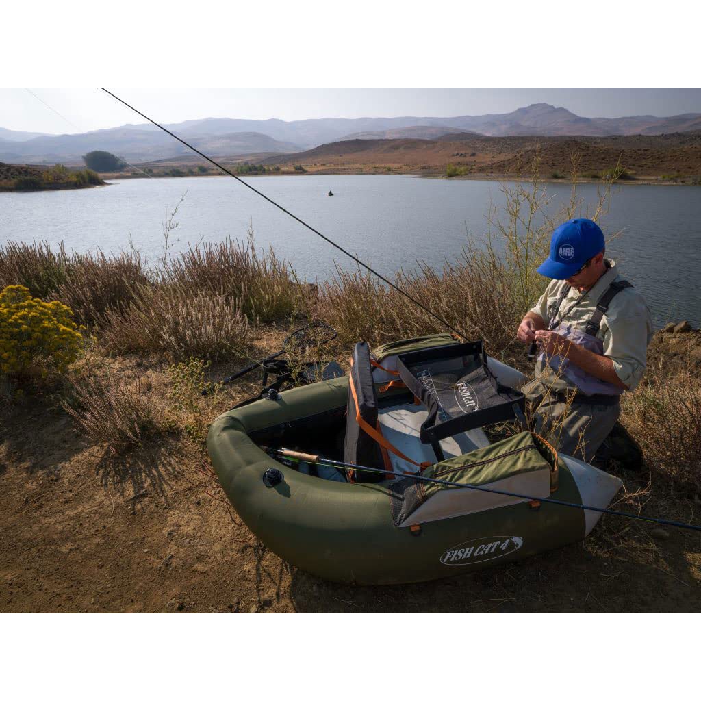 Outcast Fish Cat 4 LCS 250 lbs load capacity demonstration with gear